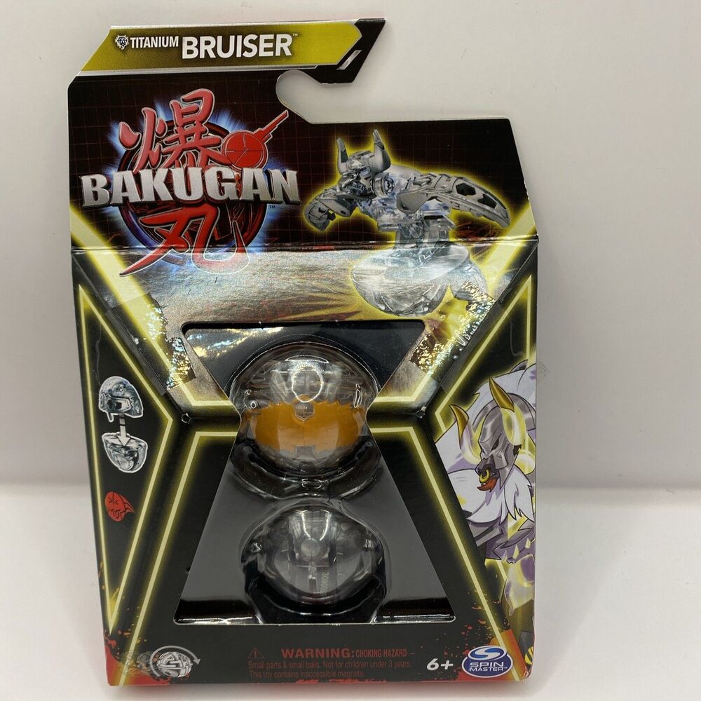 Bakugan Bruiser Titanium Diamond Mega Rare New Sealed